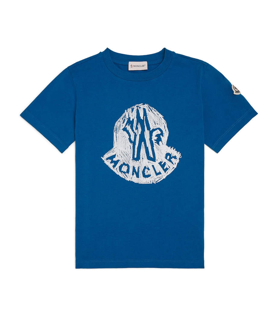 Moncler Enfant Cotton Logo T-Shirt (8-10 Years) Image 1