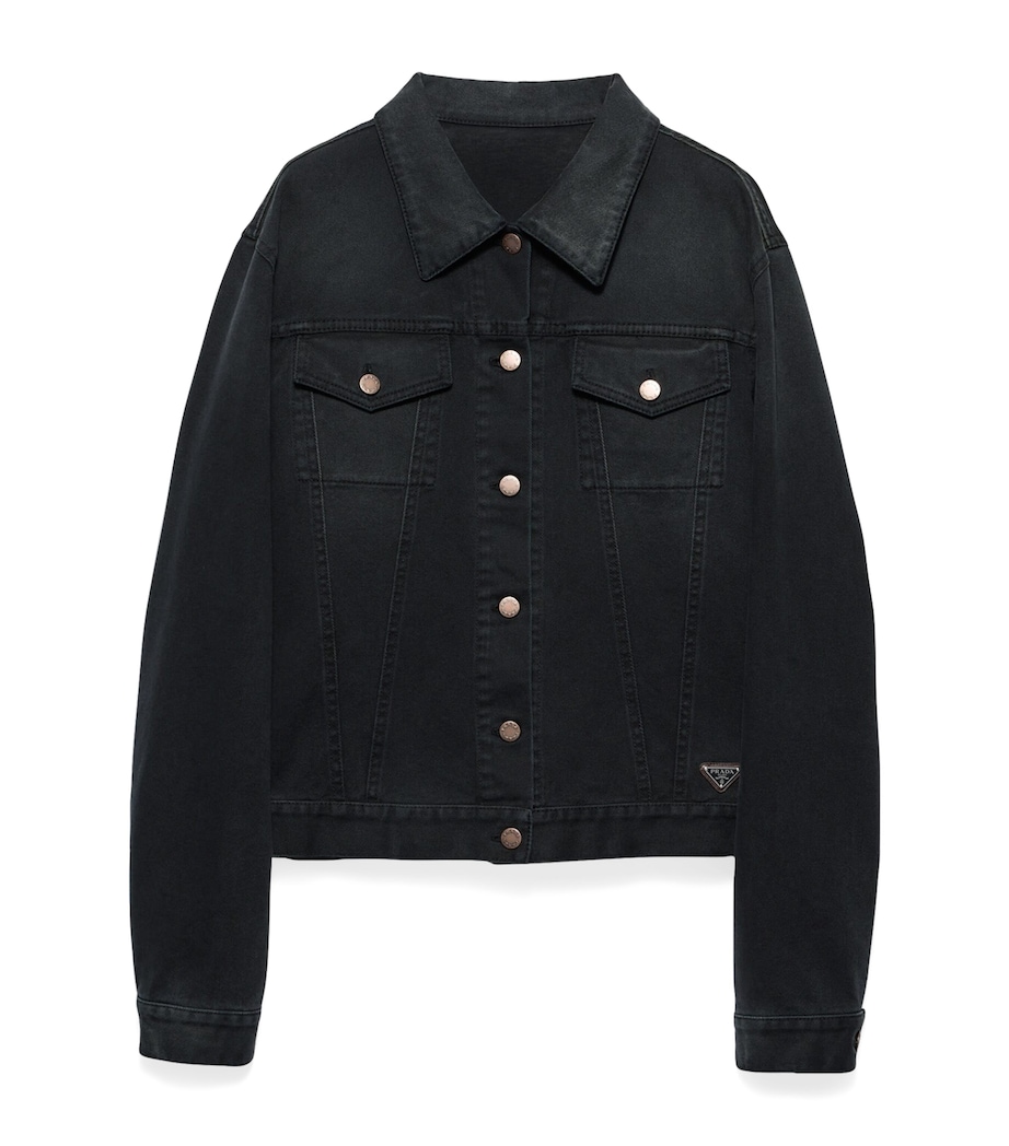 Denim Trucker Jacket F0557 Image 1