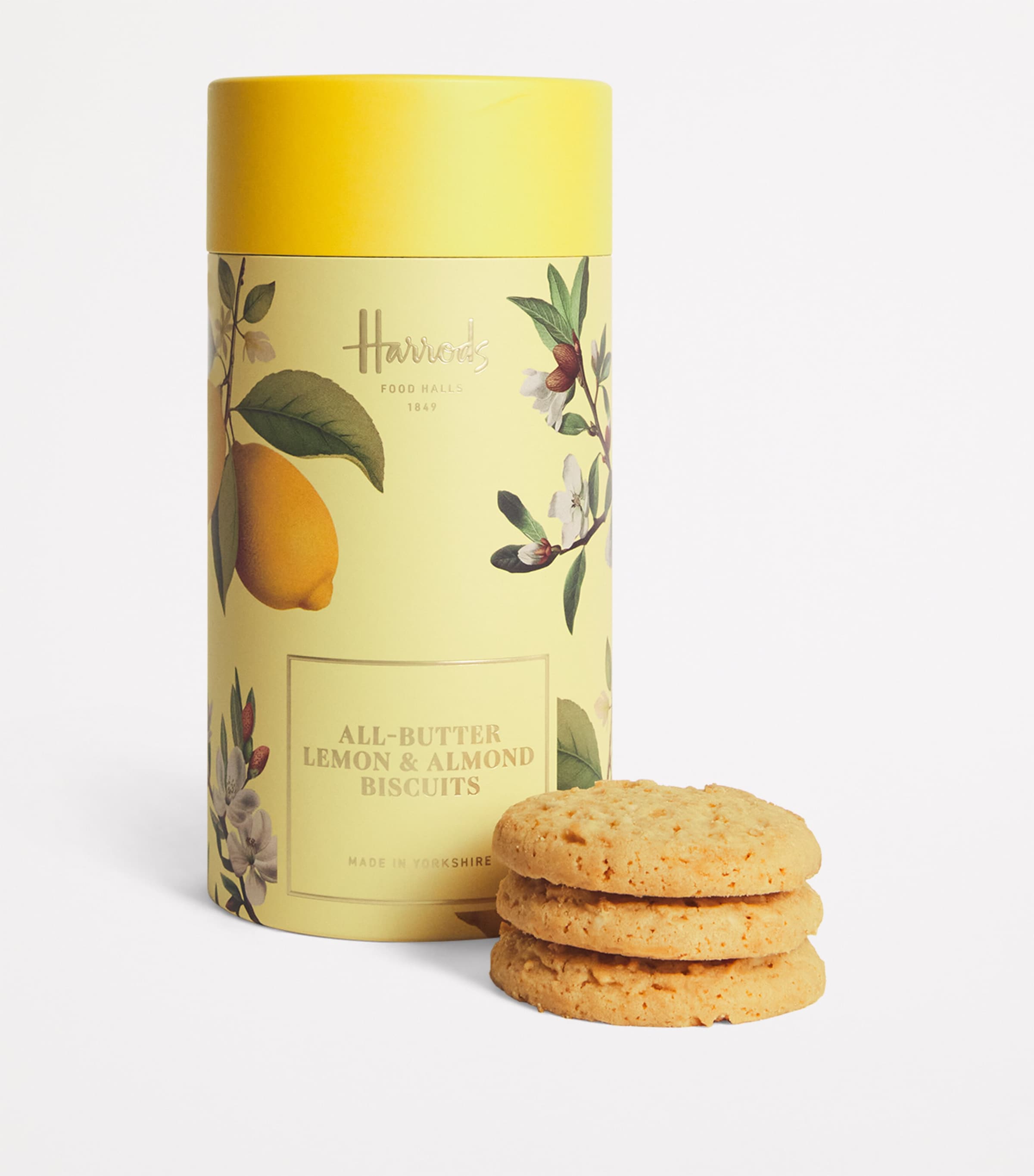All-Butter Lemon and Almond Biscuits (200g) NO COLOUR Image 2