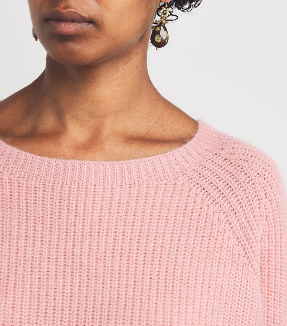 Round-Neck Sweater PINK Image 6
