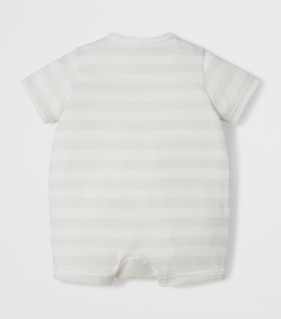 Miki House Cotton Stripe Bodysuit (One Size) Image 3