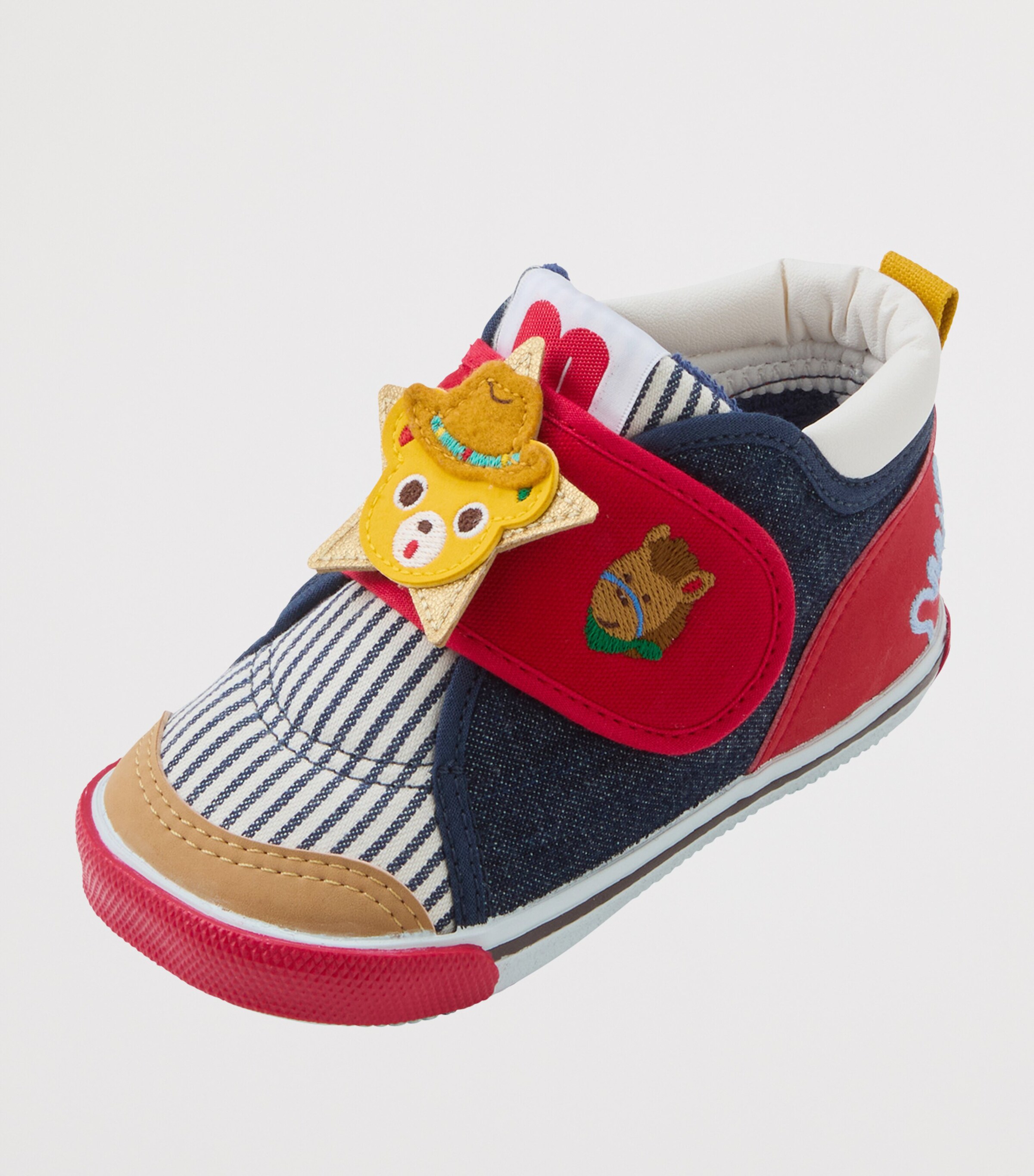 Cotton-Blend Velcro Sneakers 33 Image 6