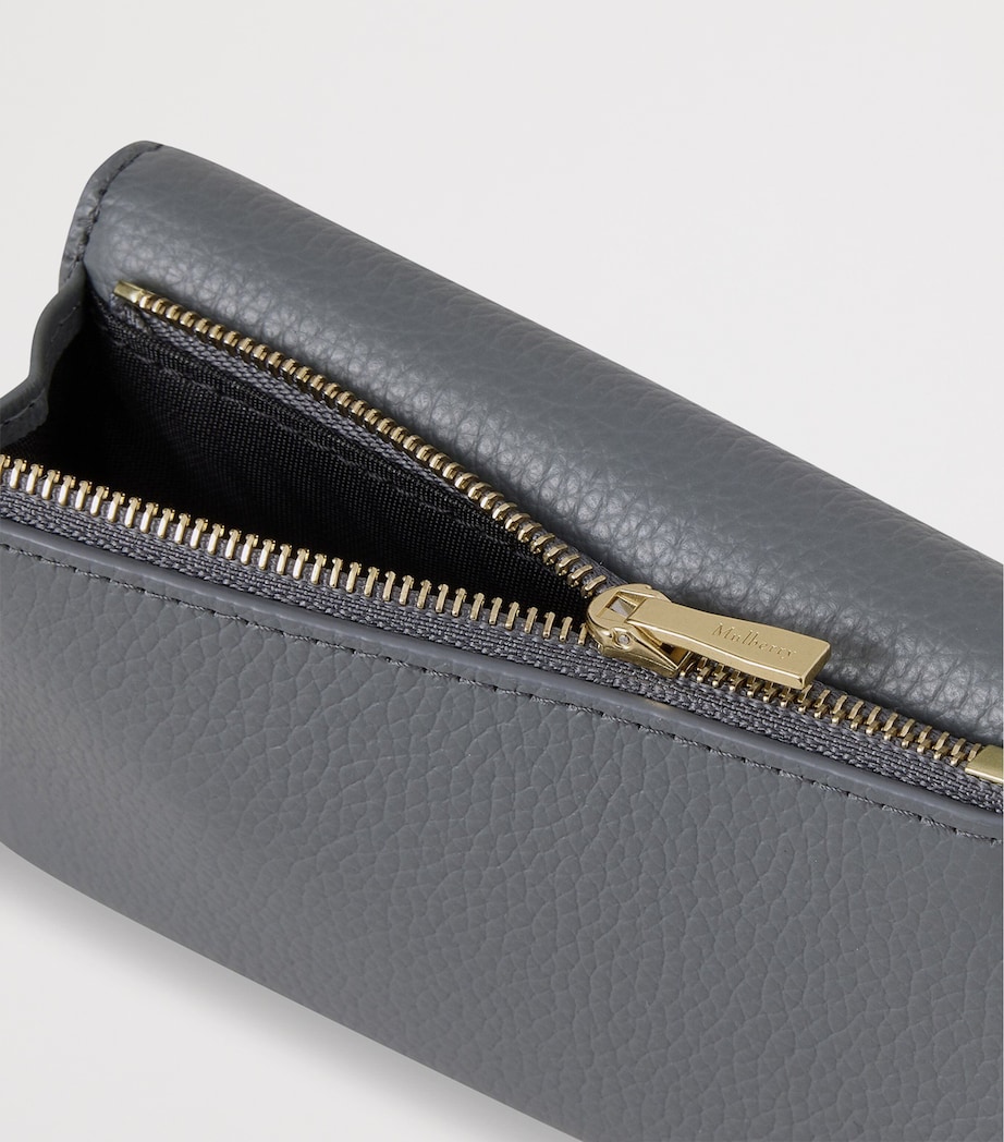 Mulberry Leather Folded Darley Wallet Foggy Grey Image 3