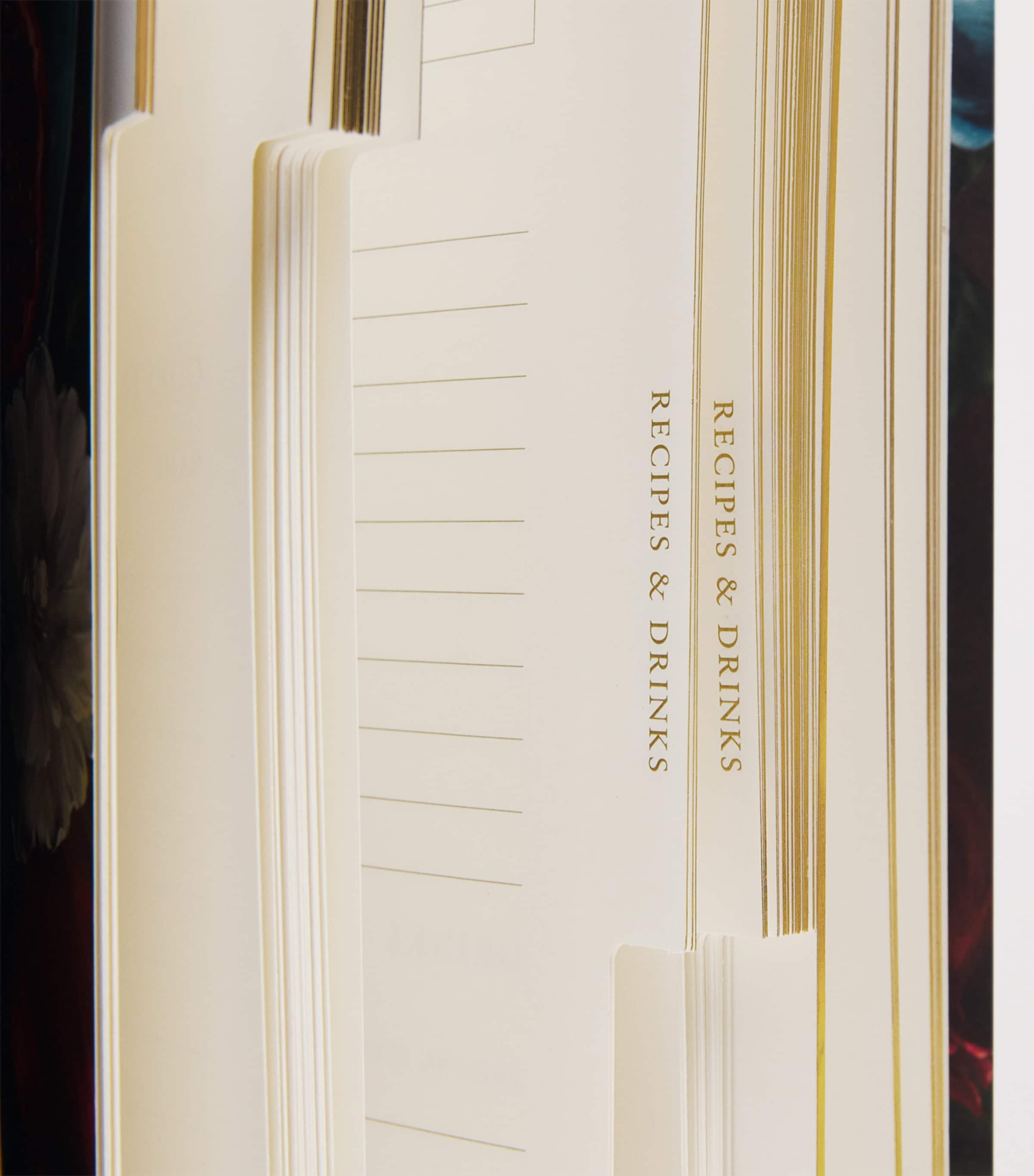 Harrods A5 Festive Hosting Planner Blue Image 4