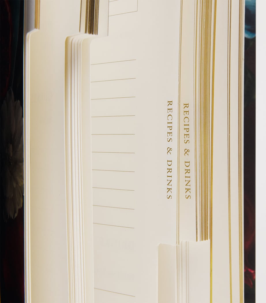 Harrods A5 Festive Hosting Planner Blue Image 4