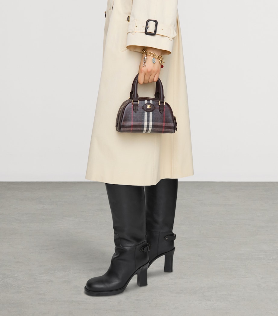 Mini Canvas Highlands Bowling Bag MAHOGANY Image 2