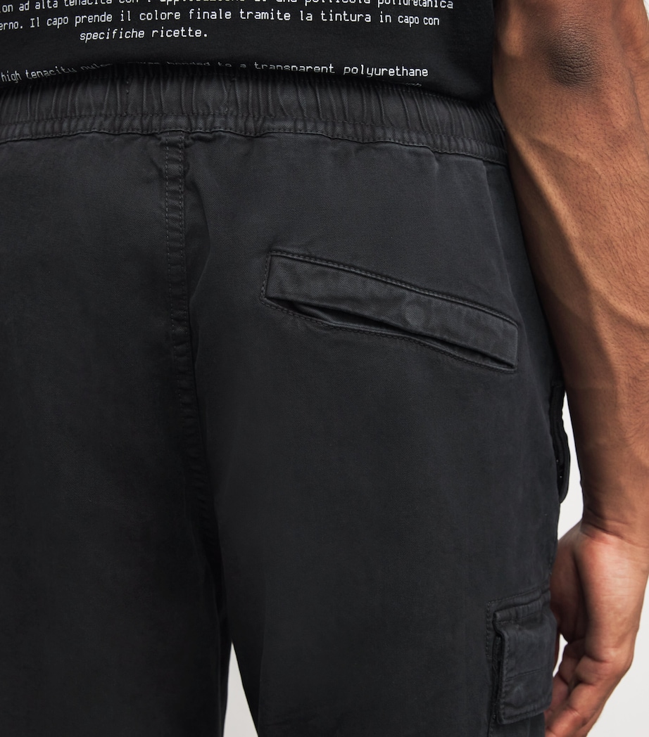 Stretch-Cotton Cargo Trousers V0129 Image 6