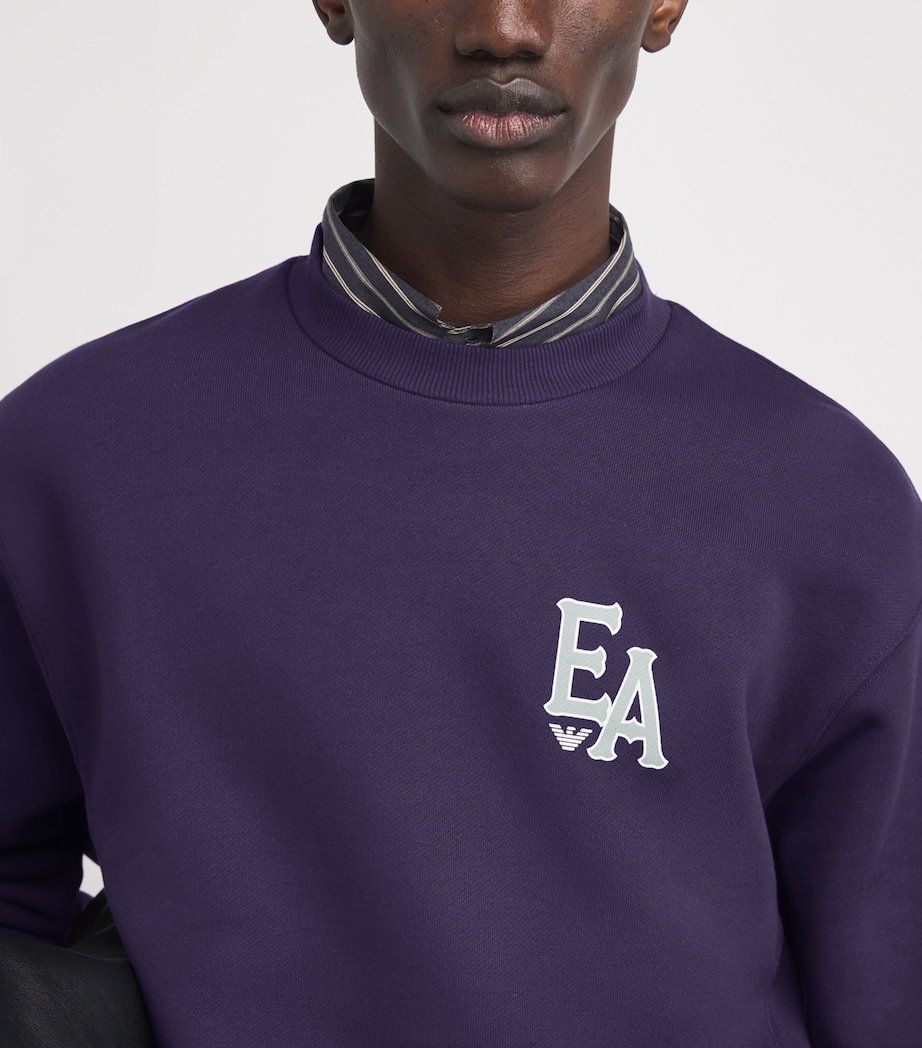 Cotton Logo Sweatshirt UA056 Image 6