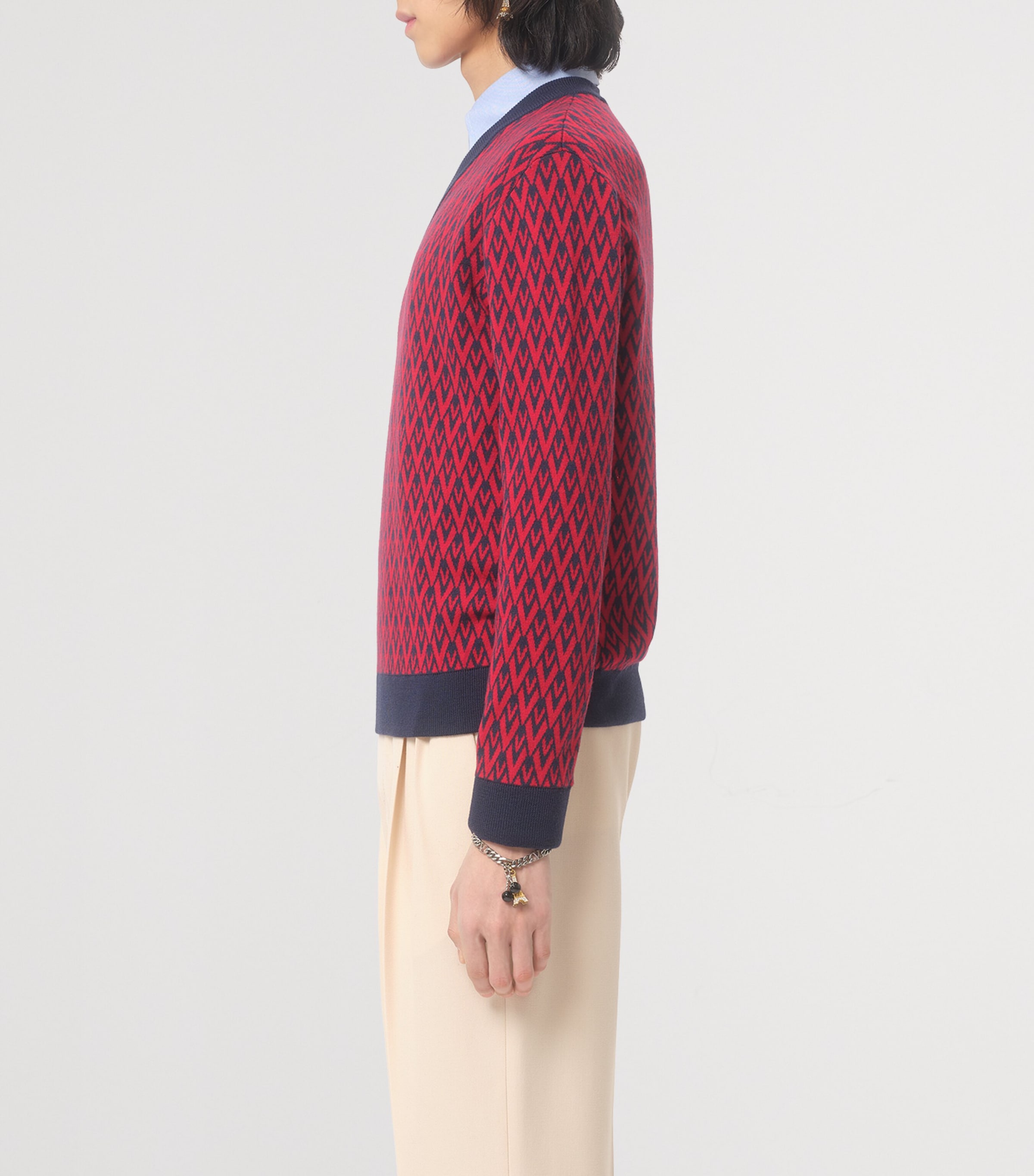 Wool Toute La V Sweater BR5 Image 3