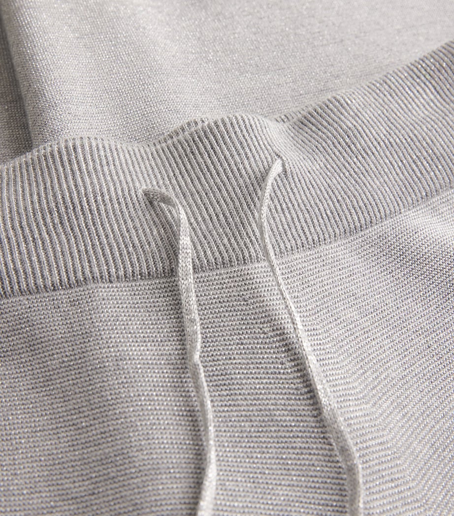 Cotton-Blend Sparkling Sweatpants 8132 ROCCIA Image 5