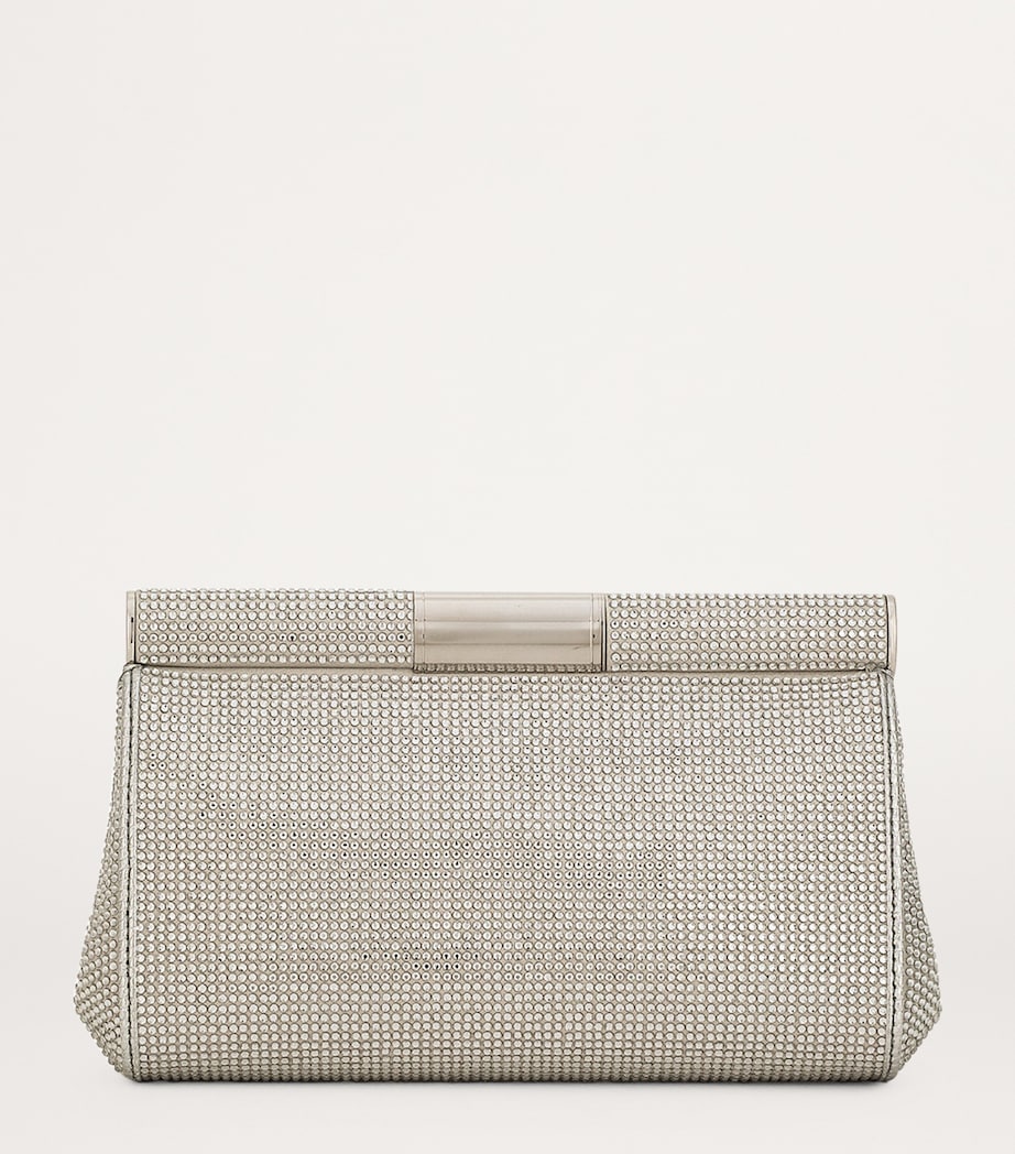 Small Marlene Clutch Bag 80702-PEARL GREY Image 3