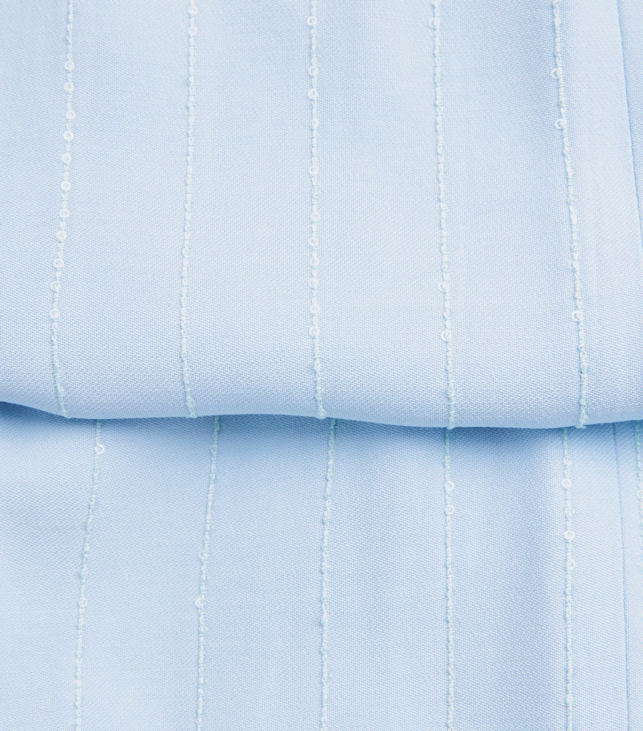 Wide-Leg Trousers SKY BLUE Image 5