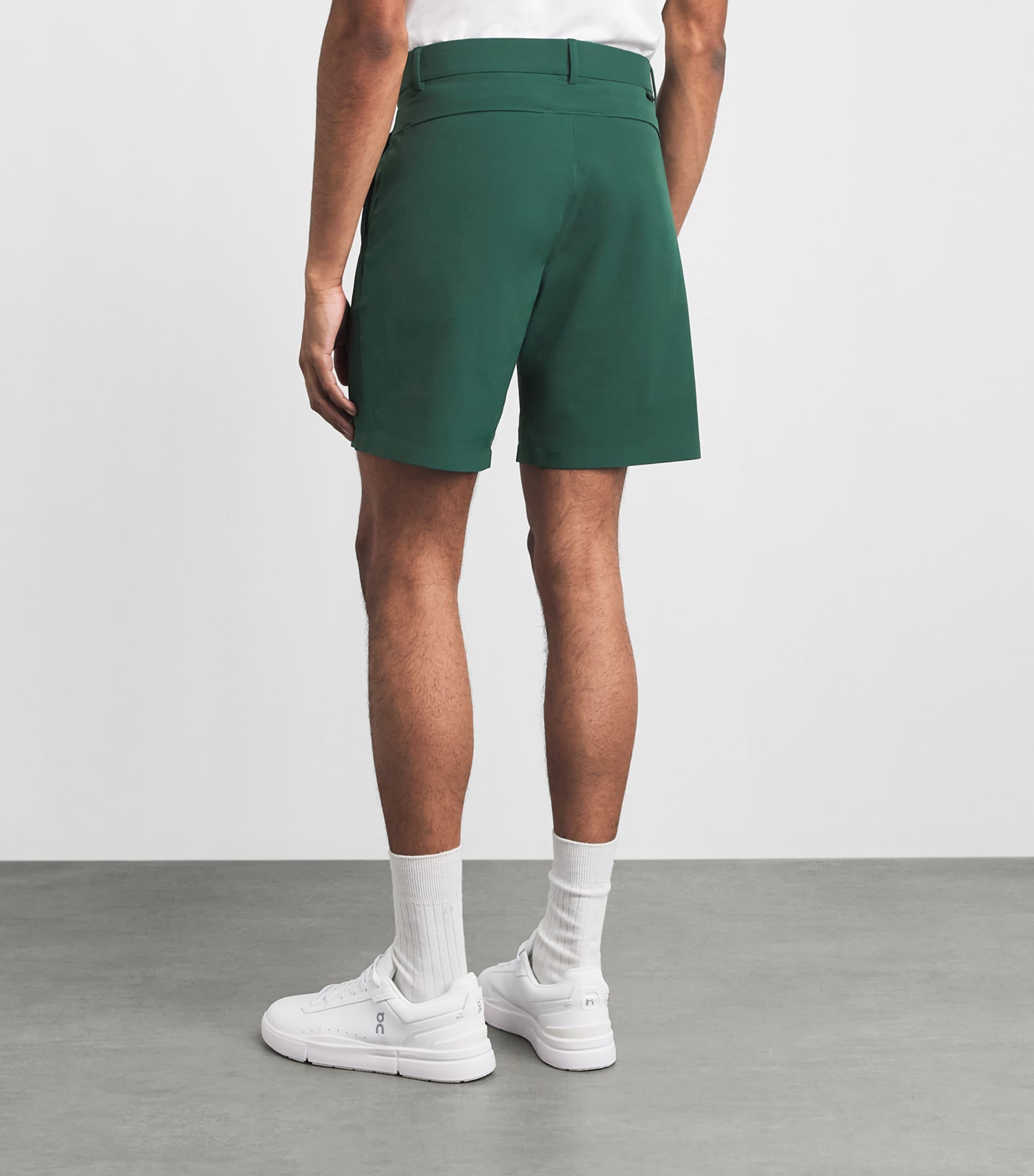 RLX Ralph Lauren Mens Tailored Performance Shorts Moss Agate Image 5