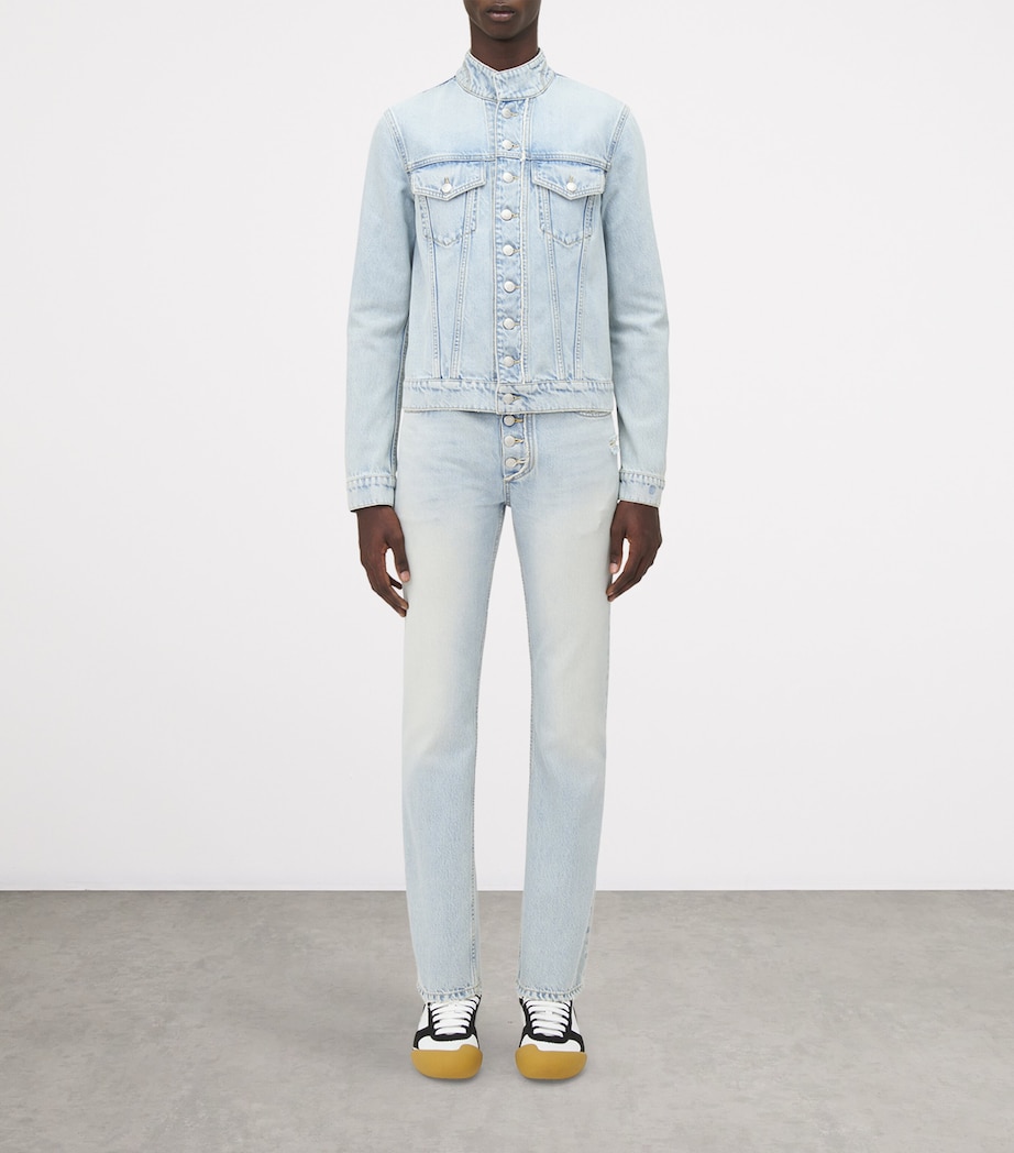 Skull-Plaque Slim Jeans 4211 Image 2