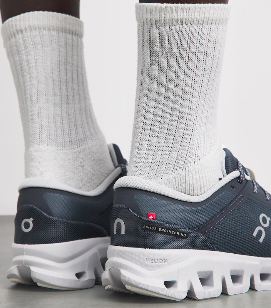 On Mens Cloud X 5 Trainers Navy | Glacier Image 4
