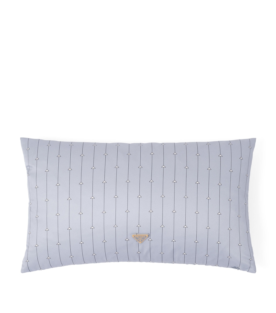 Twill Triangle Stripe Pillow (50cm x 30cm) F0KTK Image 1