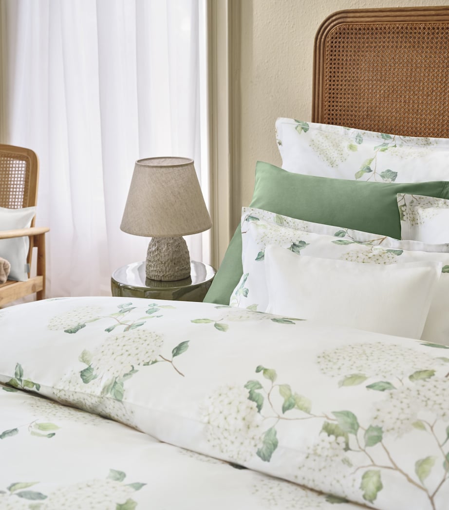 Schlossberg Hortensia King Oxford Pillowcase (50cm x 90cm) Blanc Image 4