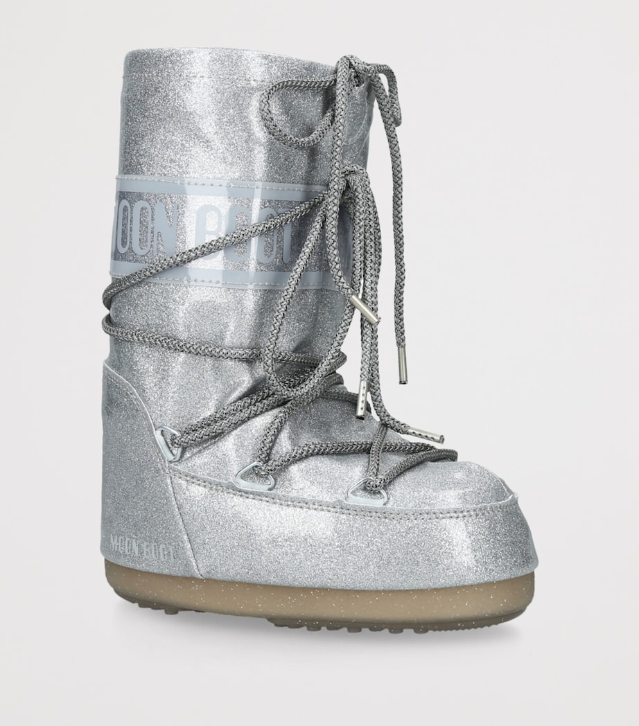 Icon Glitter Moon Boots SILVER Image 3