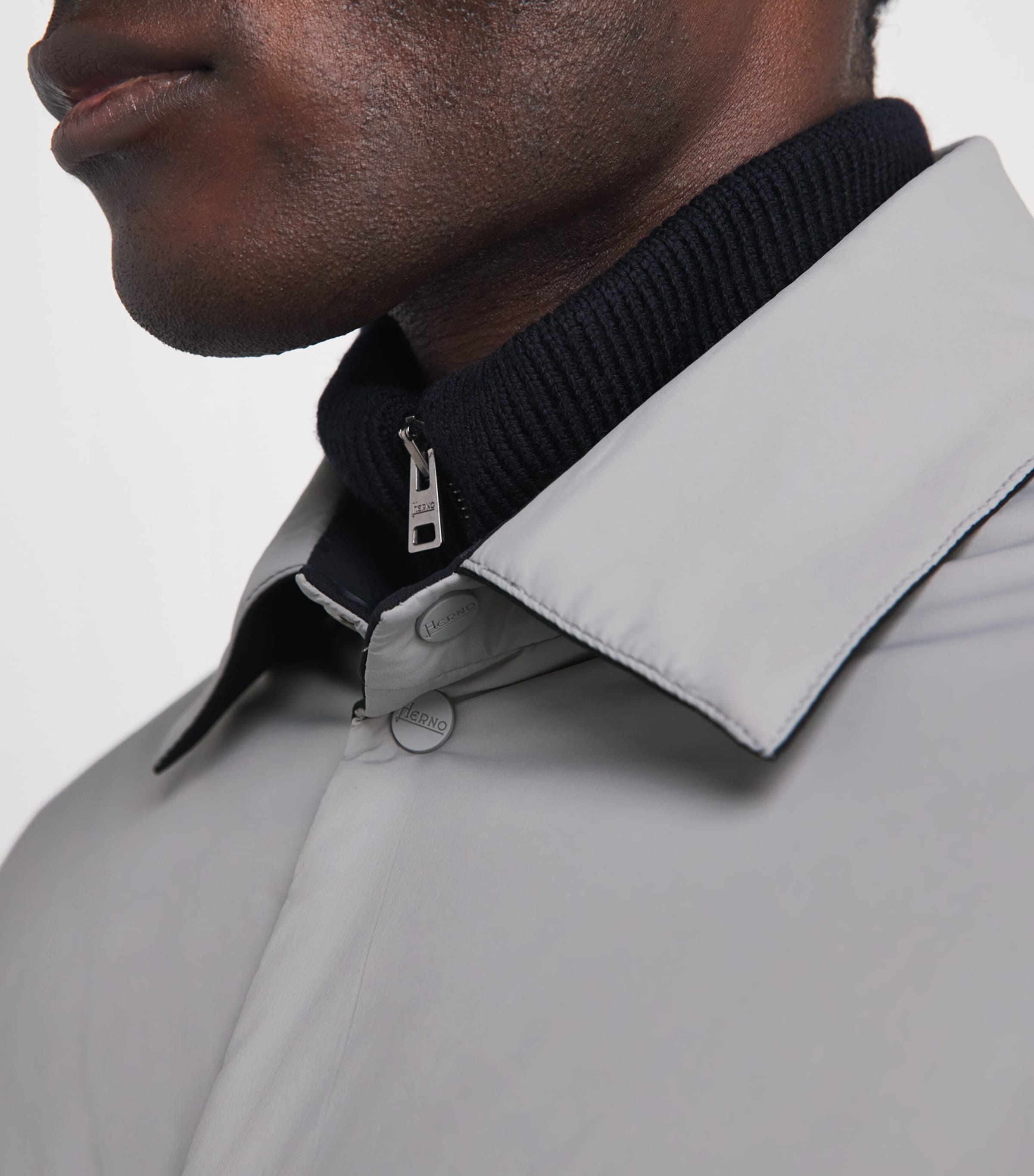 Herno Mens Reversible Shacket Blu Grgo Scro Image 7
