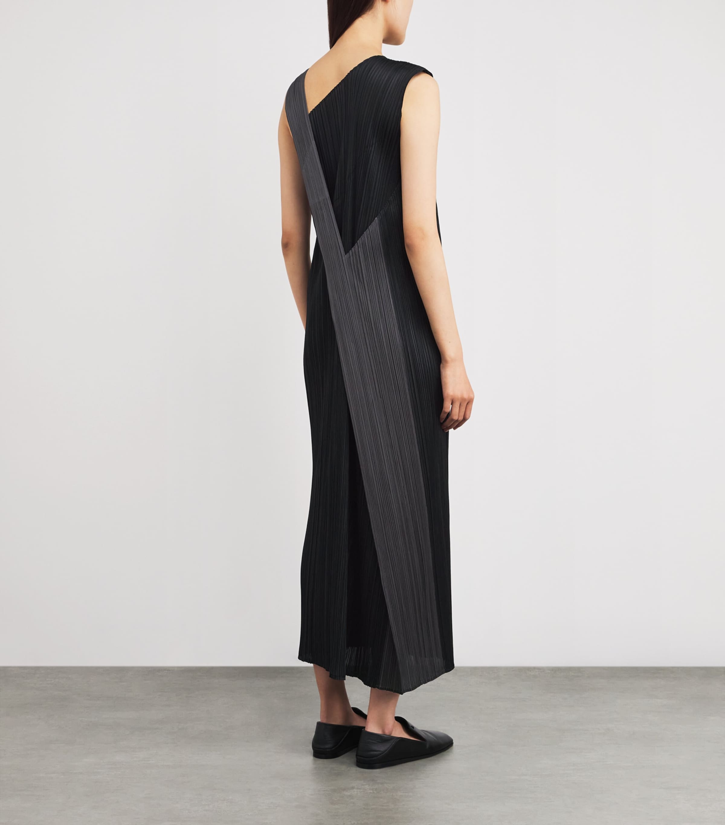 POINTE Midi Dress BLACK Image 3
