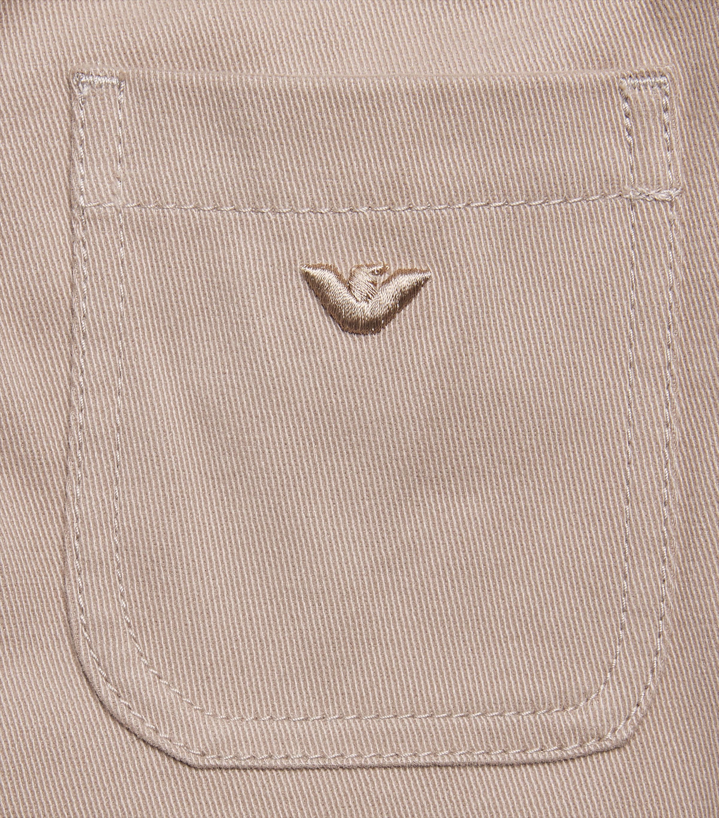 Emporio Armani Kids Straight-Leg Trousers (6-36 Months) Etherea Image 2