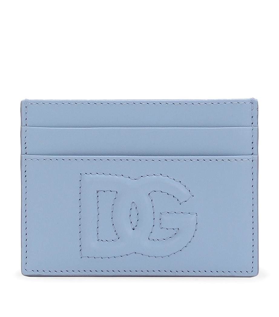 Calfskin DG Logo Card Holder 80789-ZUCCHERO 6 Image 1