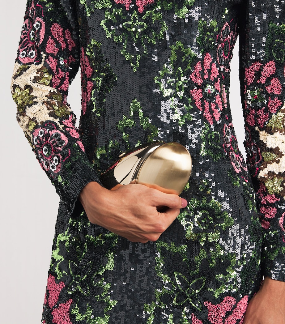 Sequinned Swing Maxi Dress RE01 BOUNTYPAILTTES Image 4