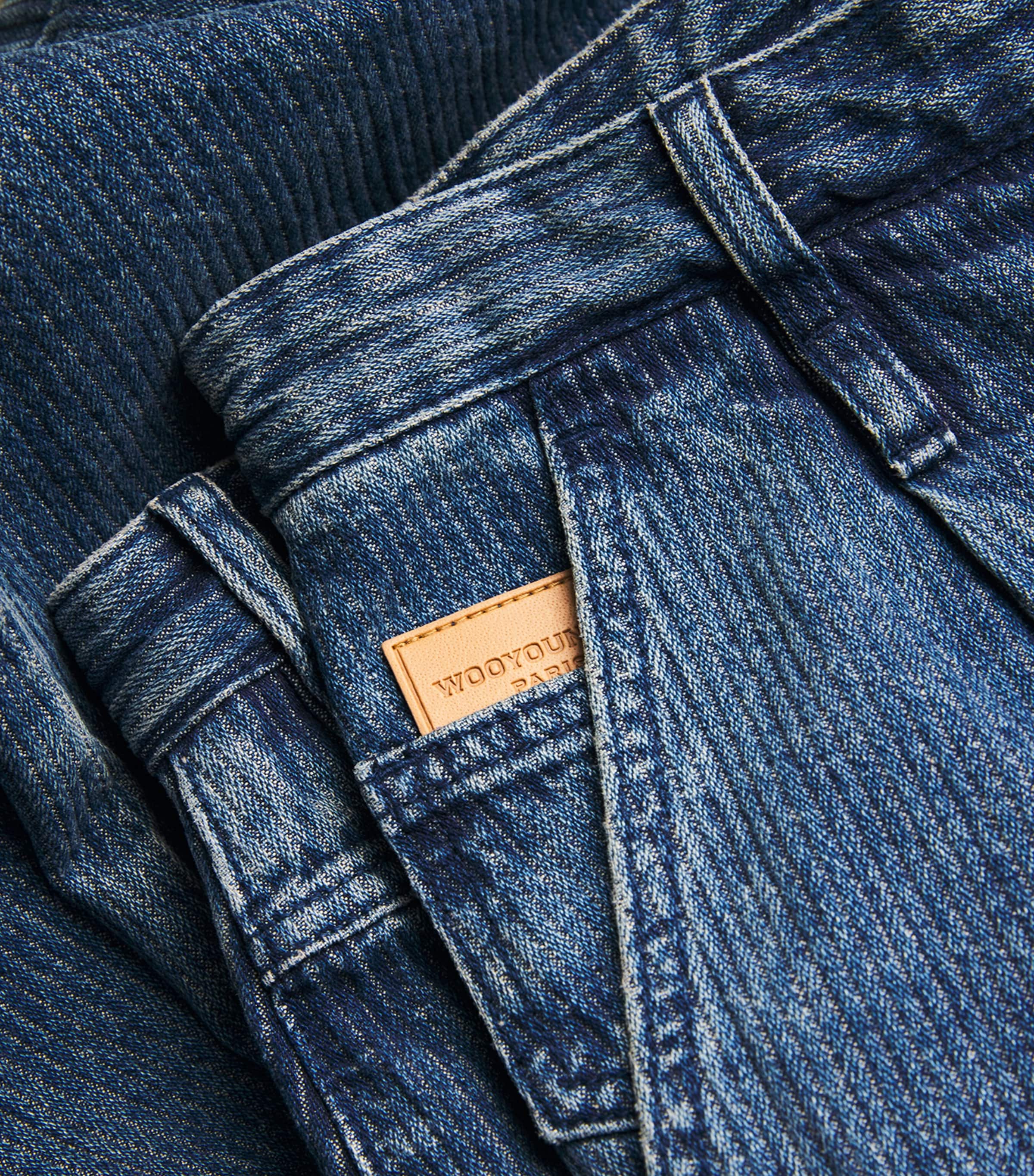 Wide-Leg Jeans BLUE Image 5