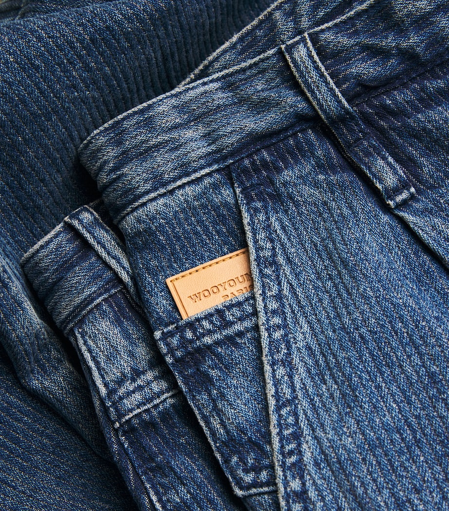 Wide-Leg Jeans BLUE Image 5