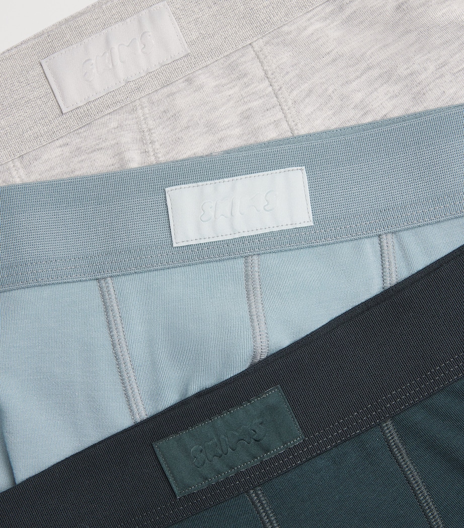 Skims Mens Stretch-Jersey Boxer Briefs (Pack of 3) Bo Bbr Image 5
