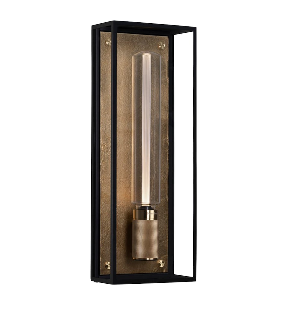 Buster + Punch Large Caged Wet Wall Light Brass Image 1