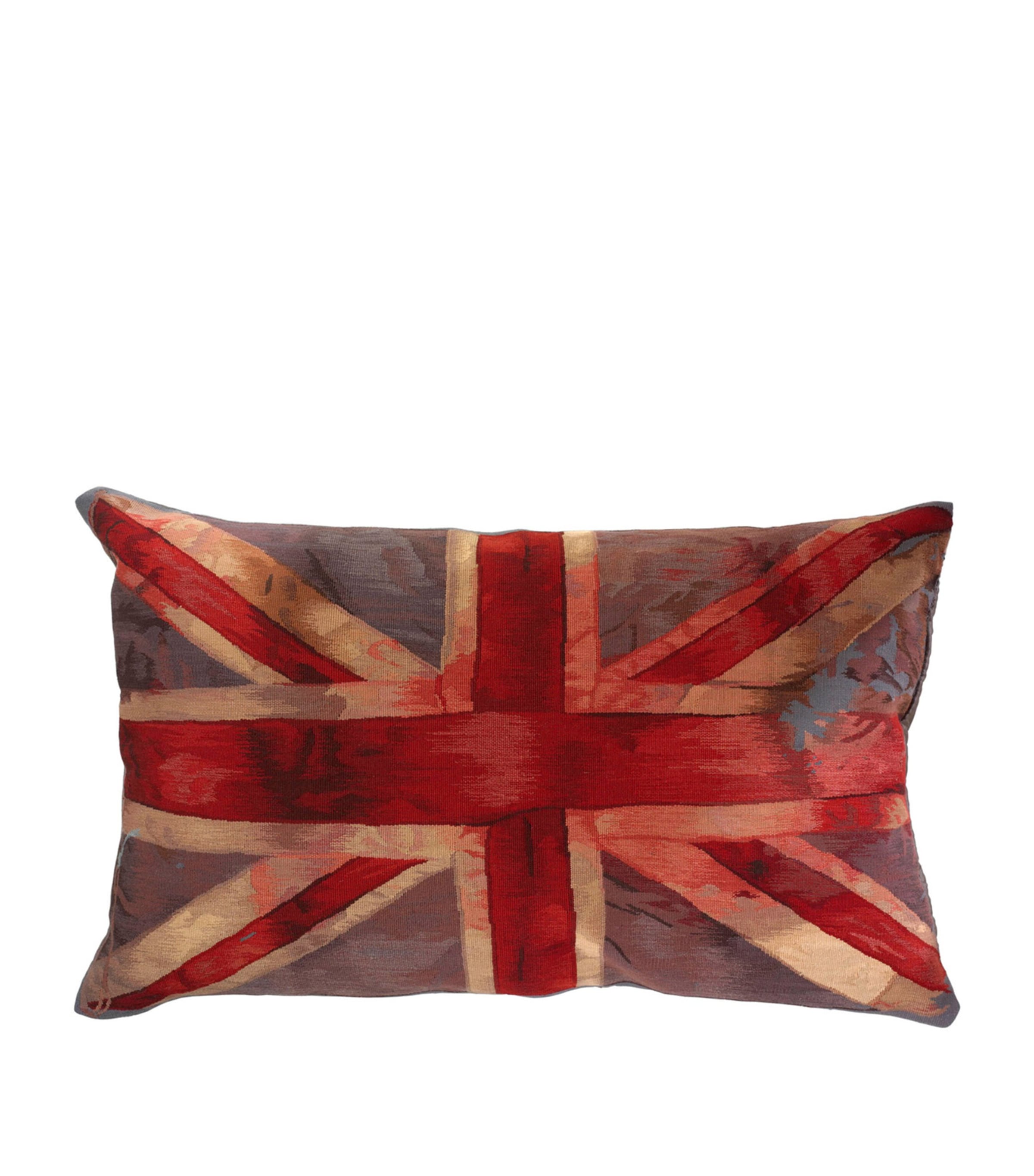 The Rug Company X Vivienne Westwood Union Jack Cushion In Red