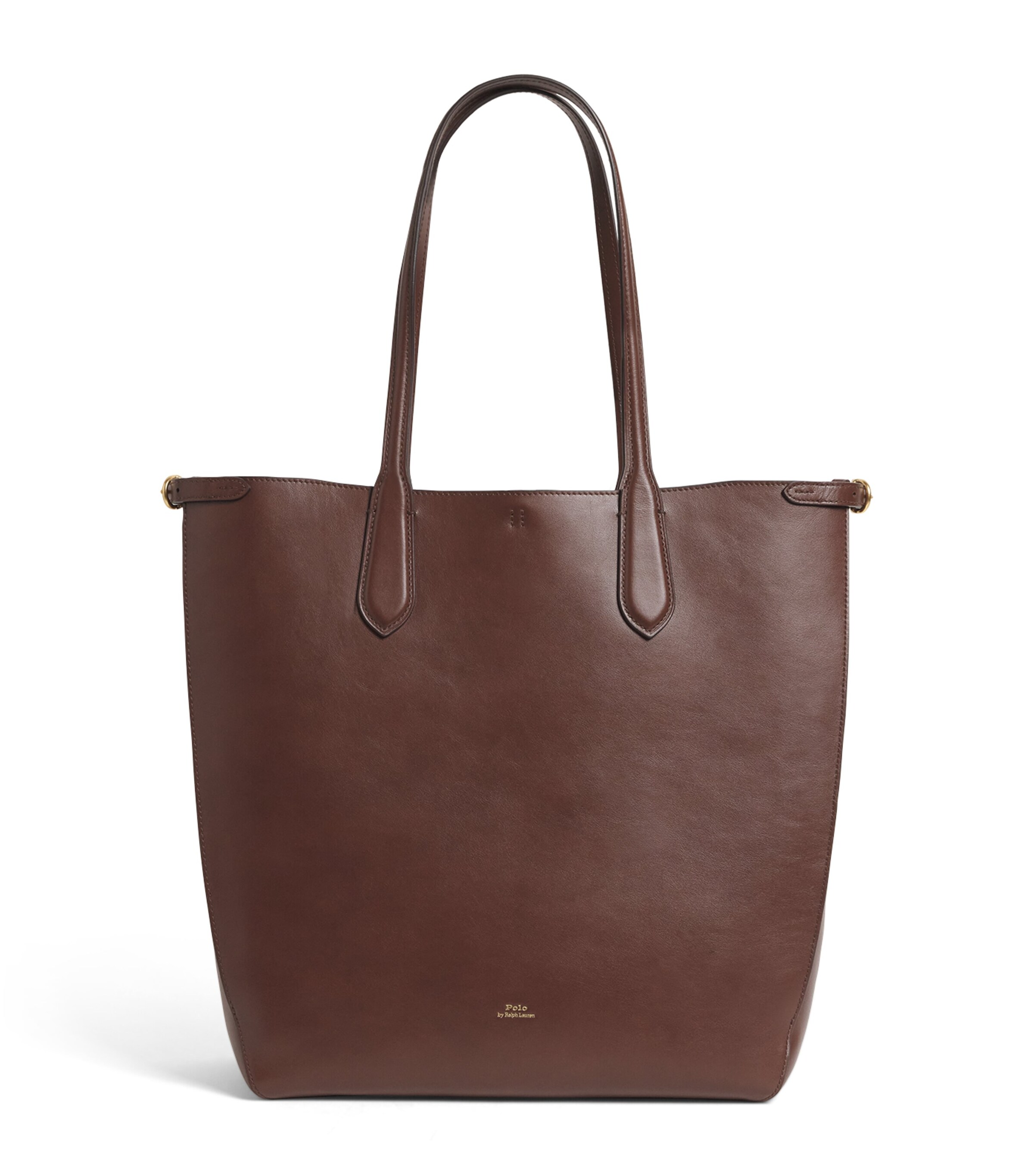 Polo Ralph Lauren Brown Large Leather Bellport Tote Bag | Harrods US