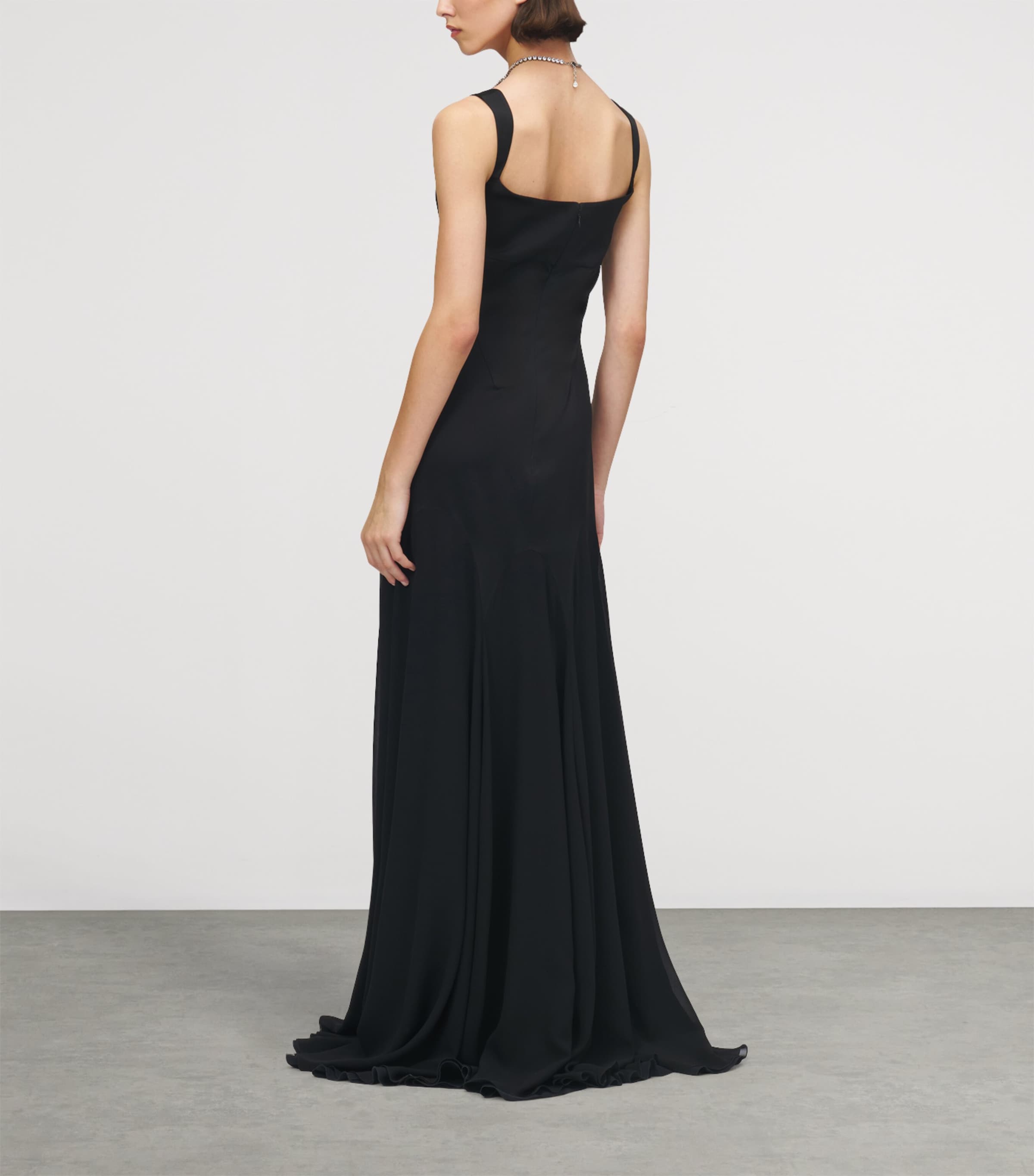 Satin Maxi Dress 1000 Image 4