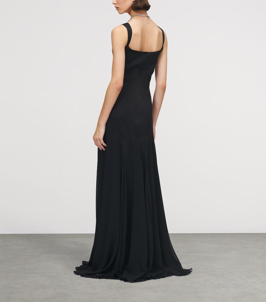 Satin Maxi Dress 1000 Image 4