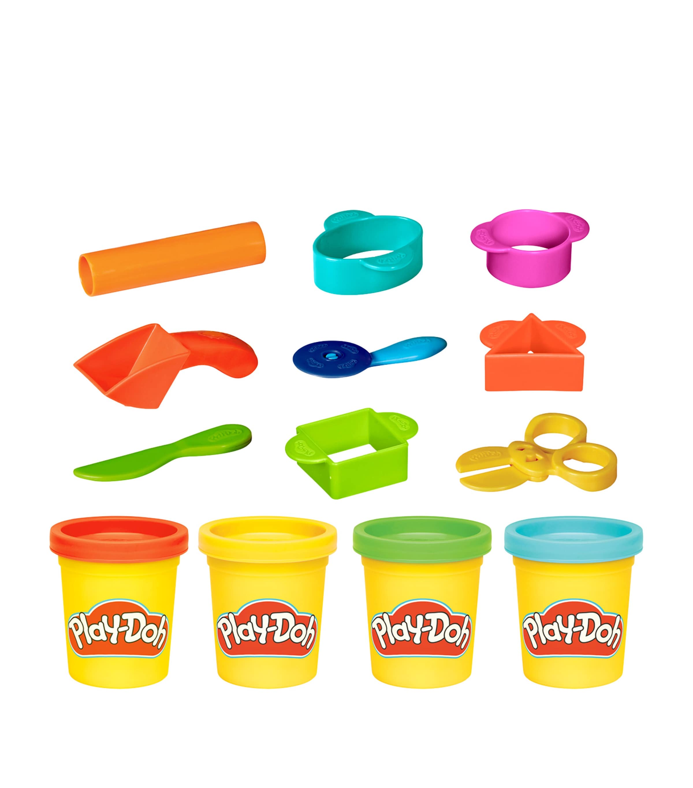 Play Doh Starter Set (Pack of 4 Tubs) Image 3