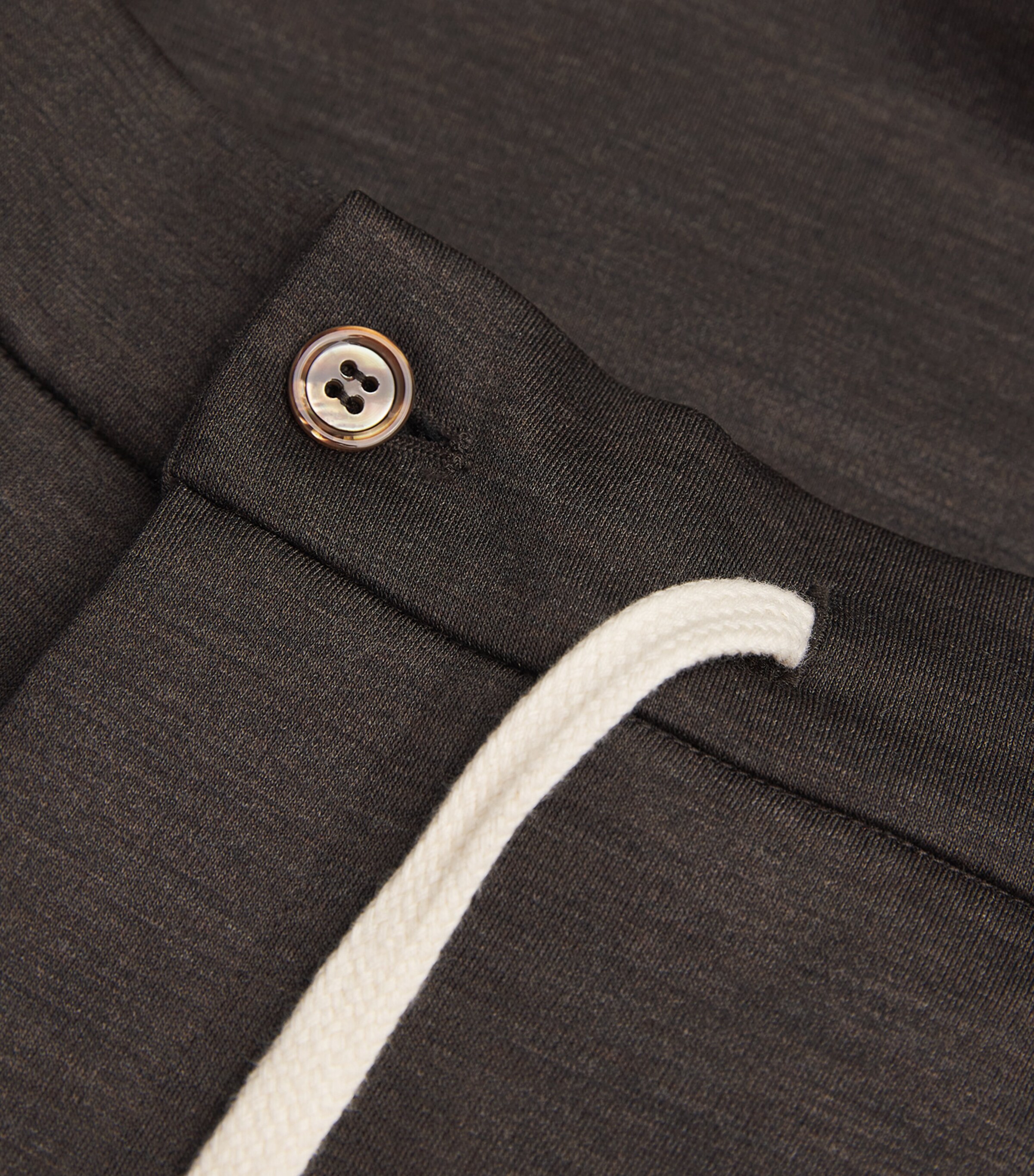 Marco Pescarolo Mens Virgin Wool Drawstring Tailored Trousers Image 5