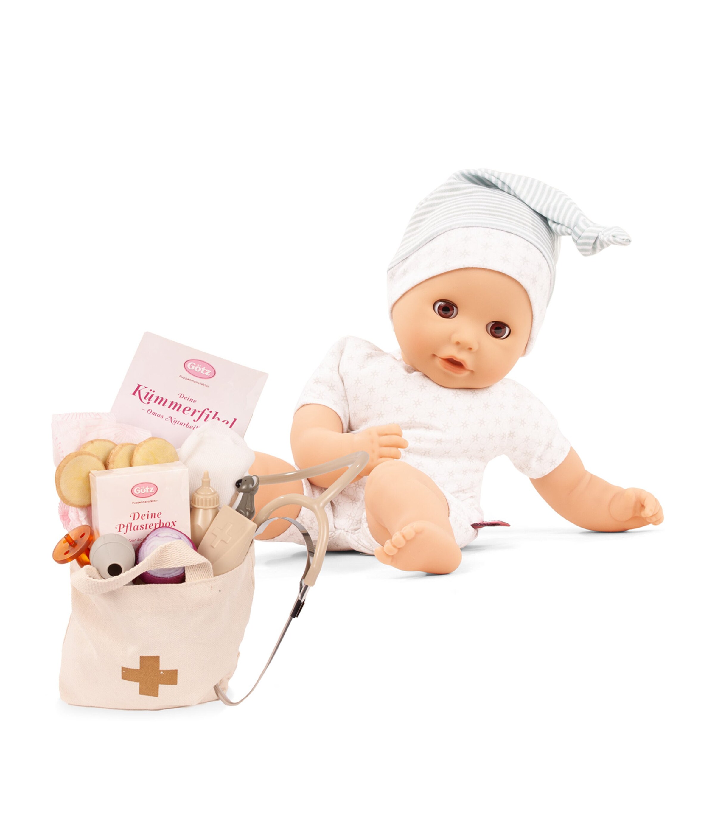 Cosy Aquini Be A Doctor Doll Set MULTI Image 4