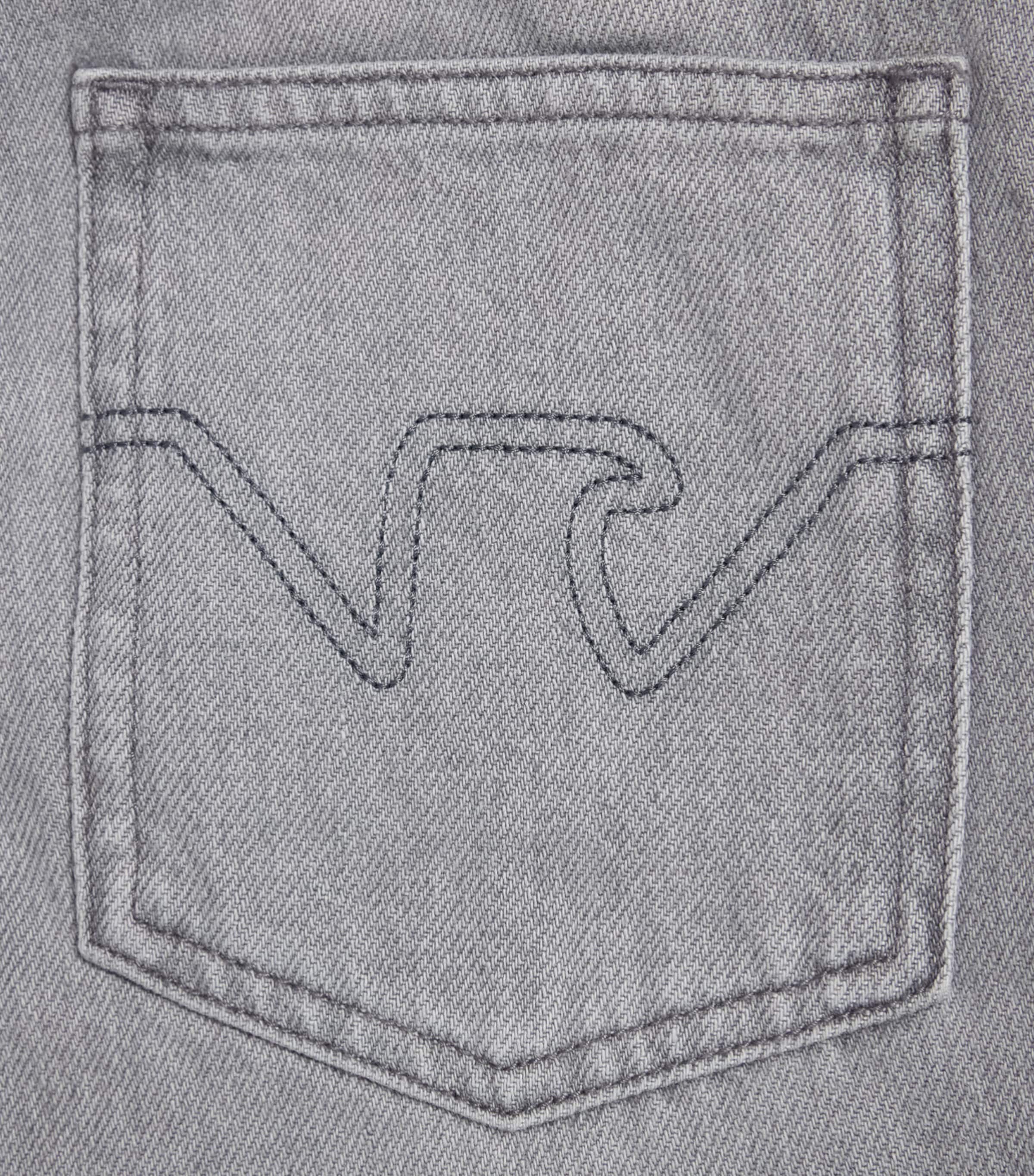 Emporio Armani Kids Straight Jeans (4-16 Years) Denim Gray Image 3