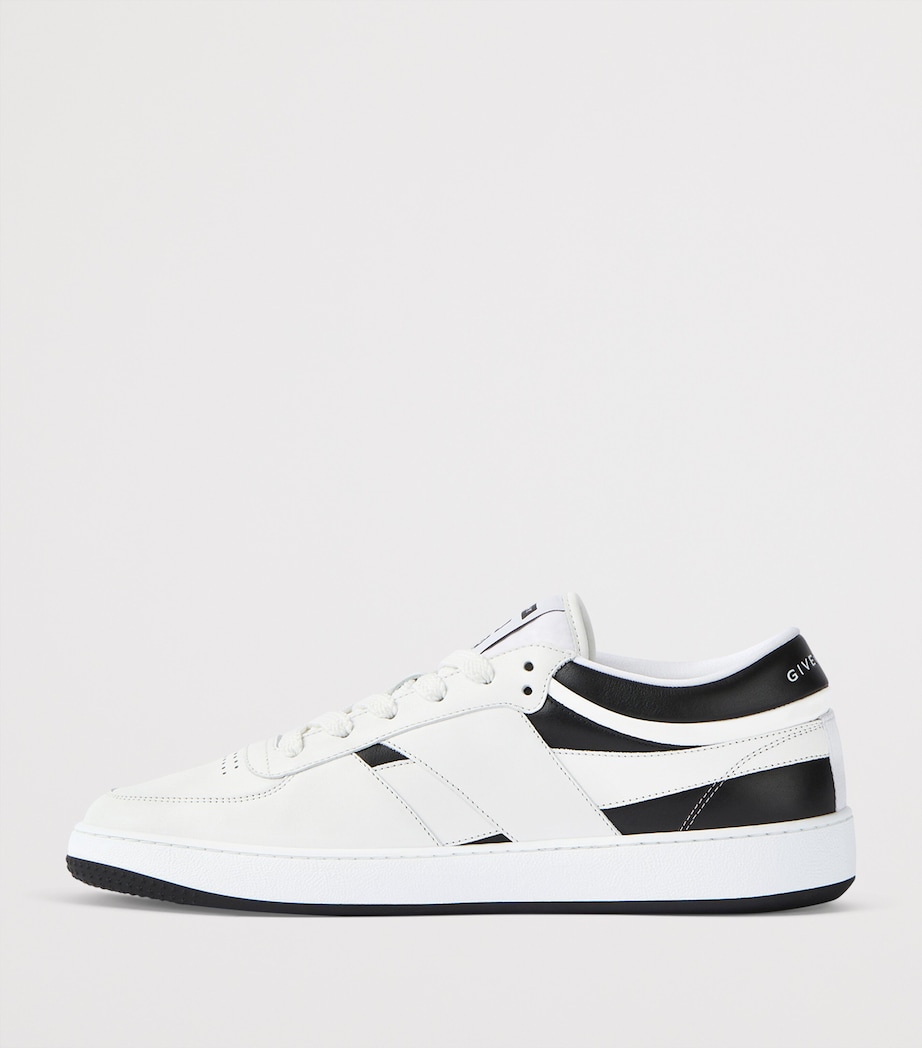 Leather G Move Sneakers WHITE/BLACK Image 2