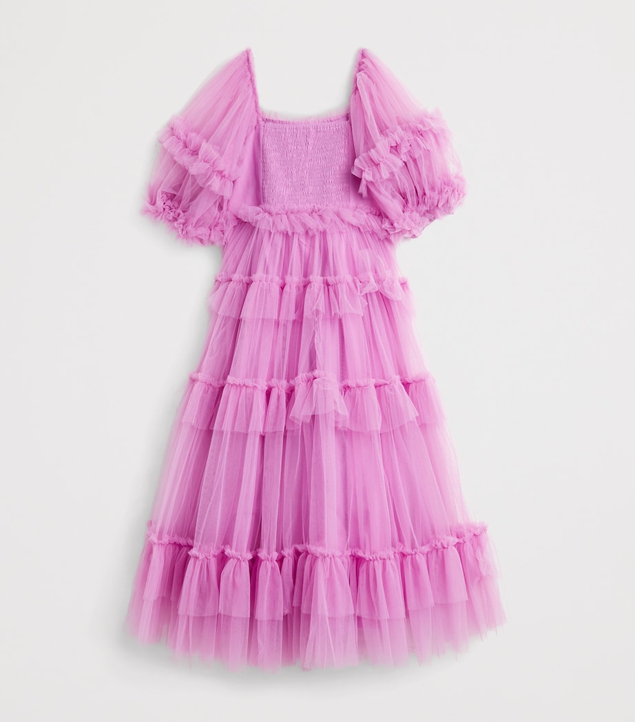 Tulle Ruffled Halcyon Dress (2-12 Years) MULBERRY Image 2
