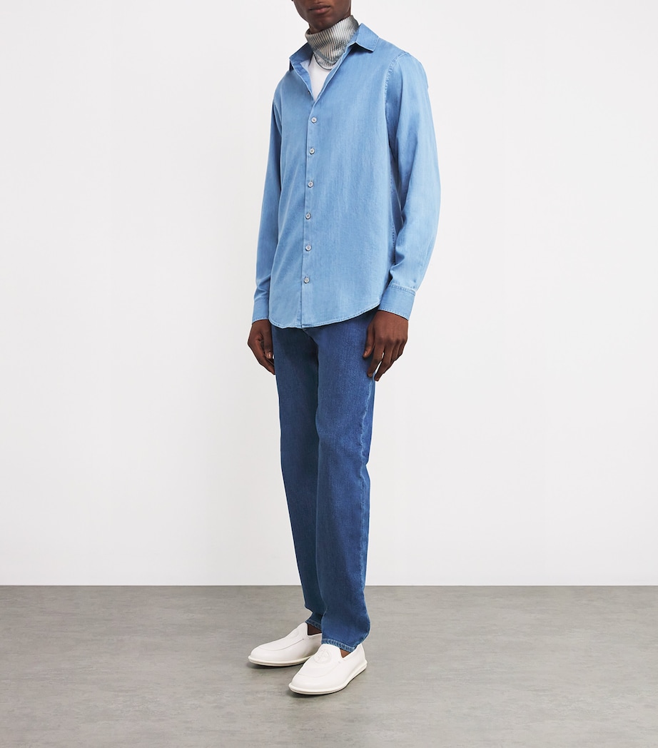 Stretch-Cotton Straight Jeans MB002 Image 2