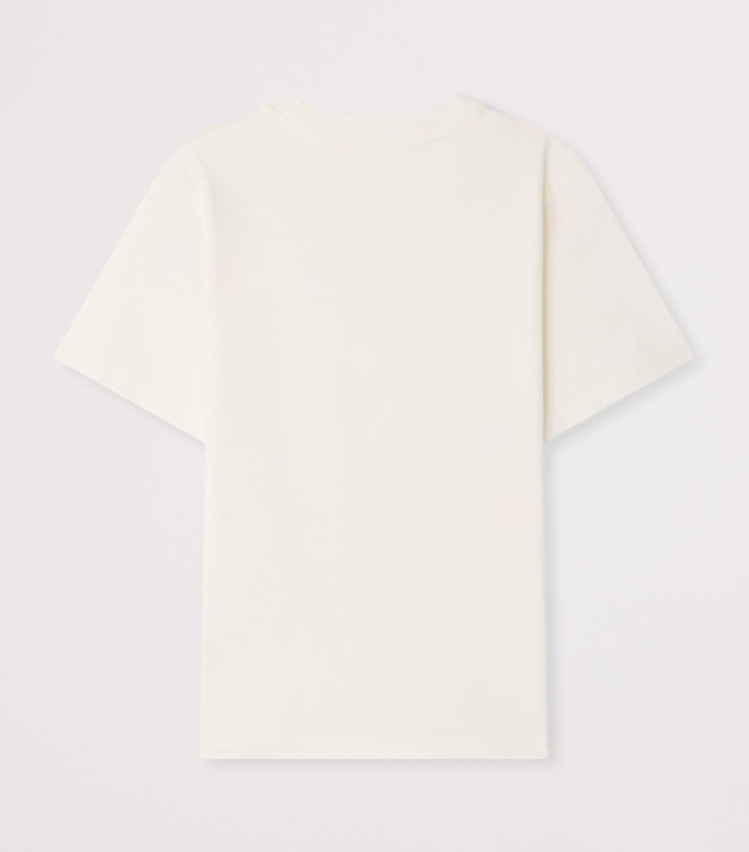 Cotton Thida T-Shirt (10-14 Years) UPB BLANC LAIT Image 2