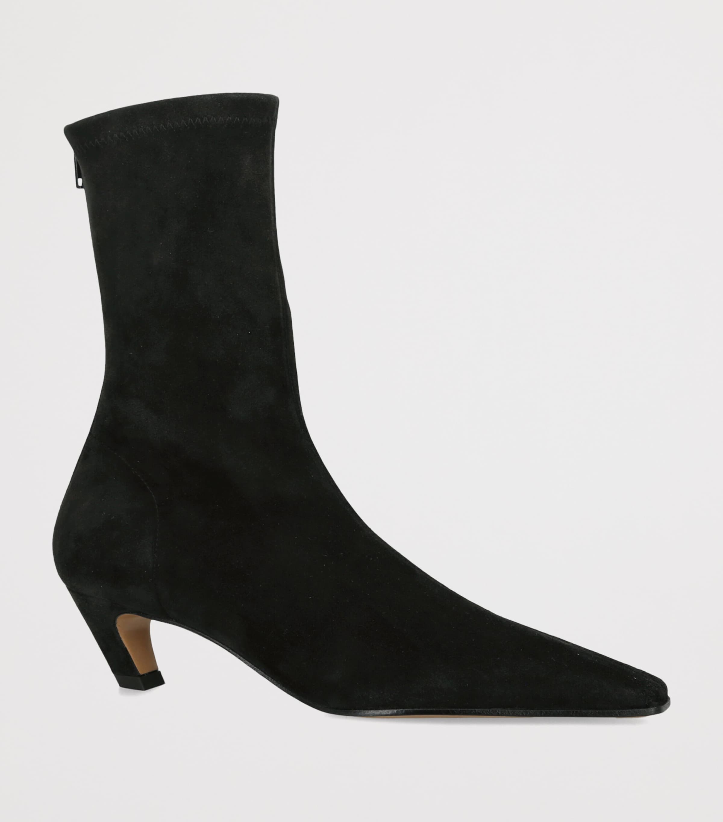 Khaite Suede Arizona Ankle Boots 40 Black Image 2