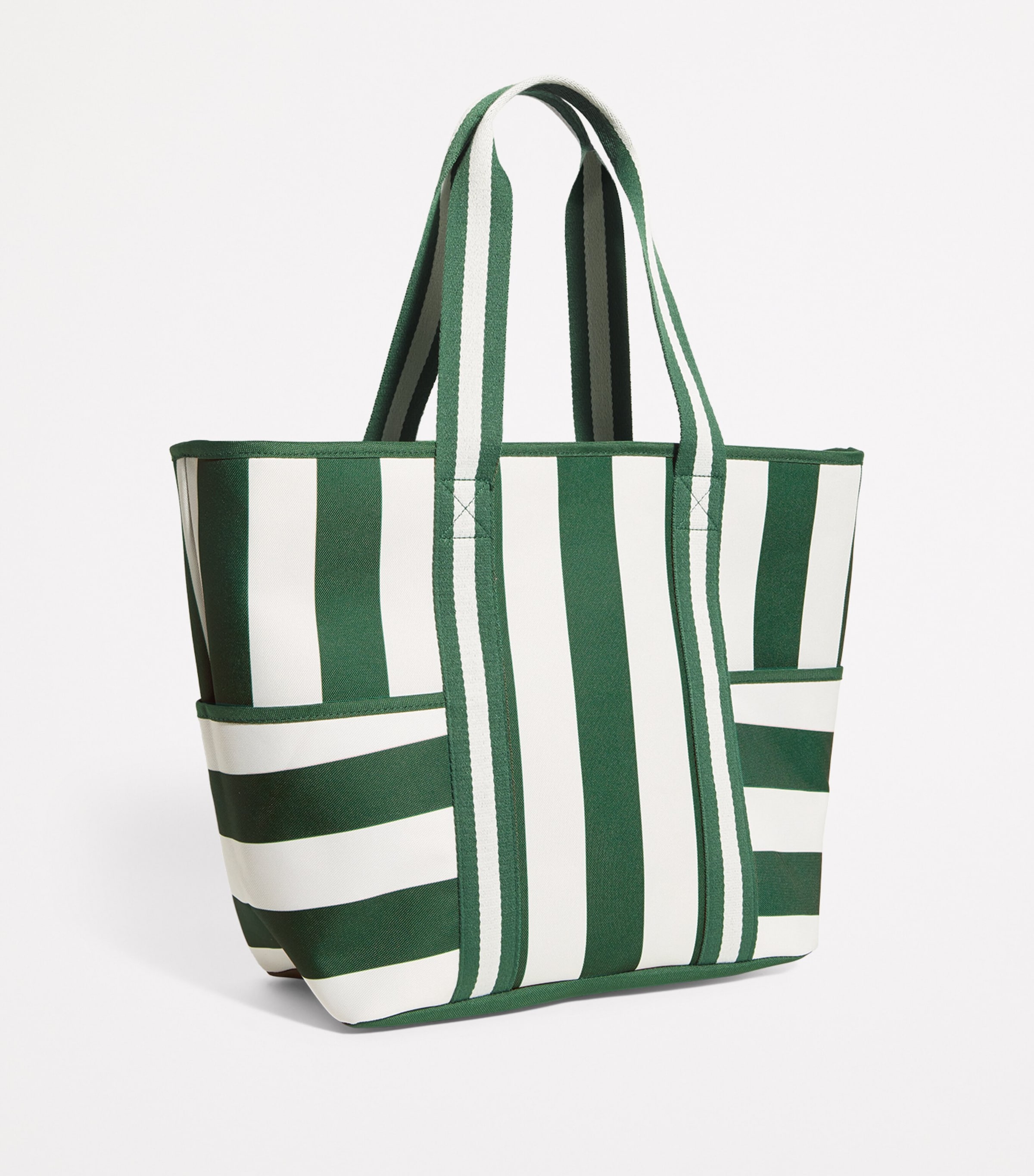 【Harrods】UK発 クーラー 保冷 ストライプ ロゴ トート バッグ Harrods Striped Cooler Tote Bag | Harrods UK