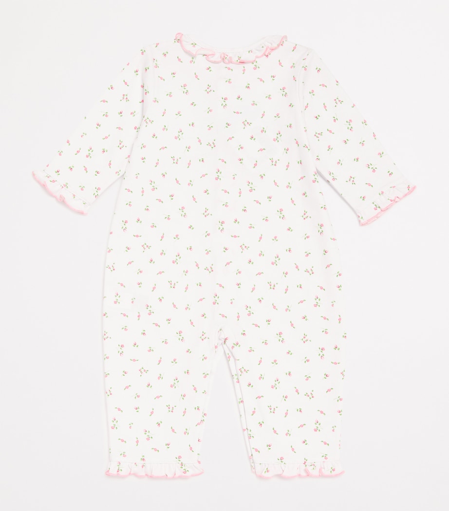 Pima Cotton Garden Roses Playsuit (0-9 Months) K000 ASST Image 2