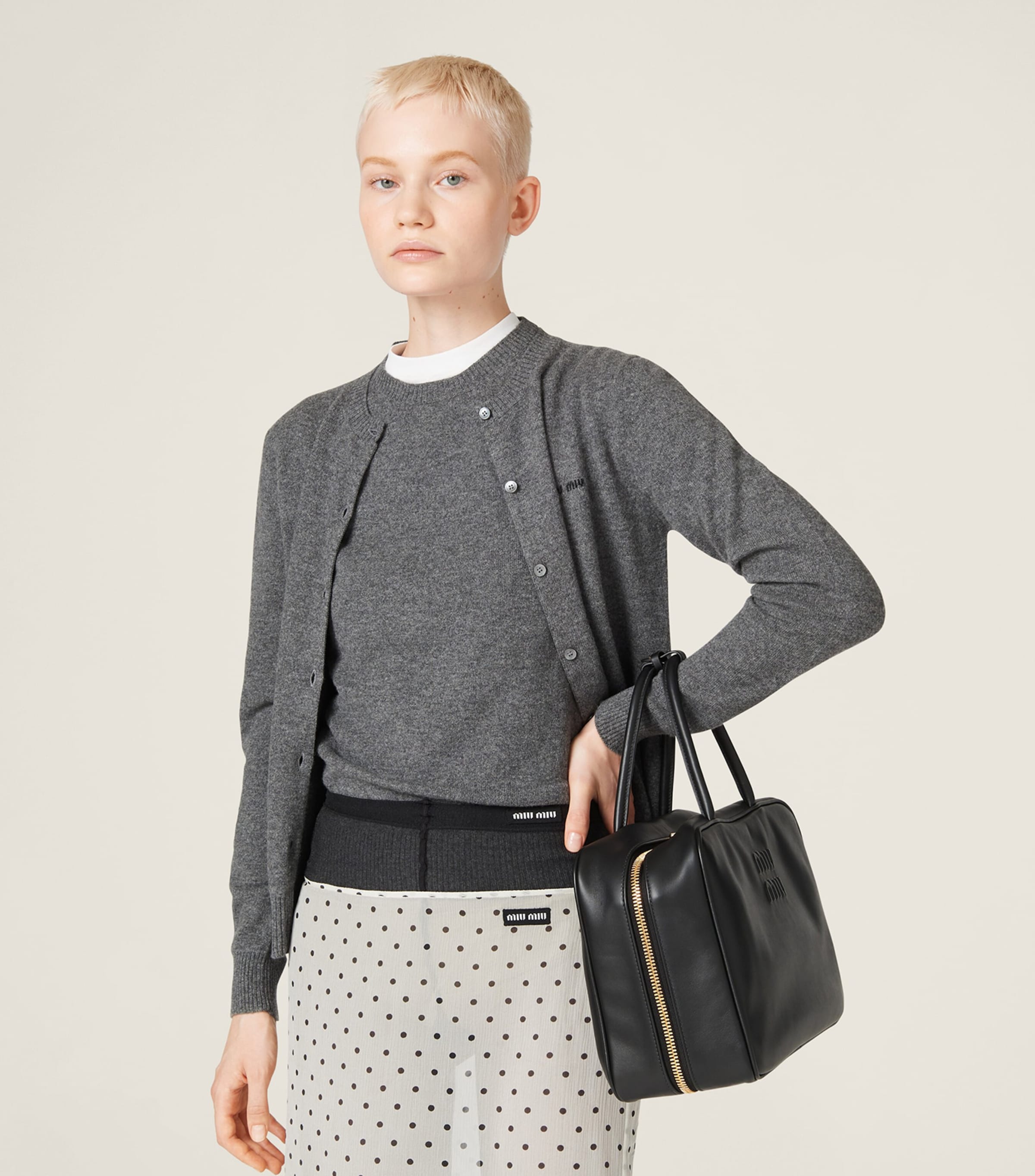 Cashmere Logo Sweater F0480 Image 4