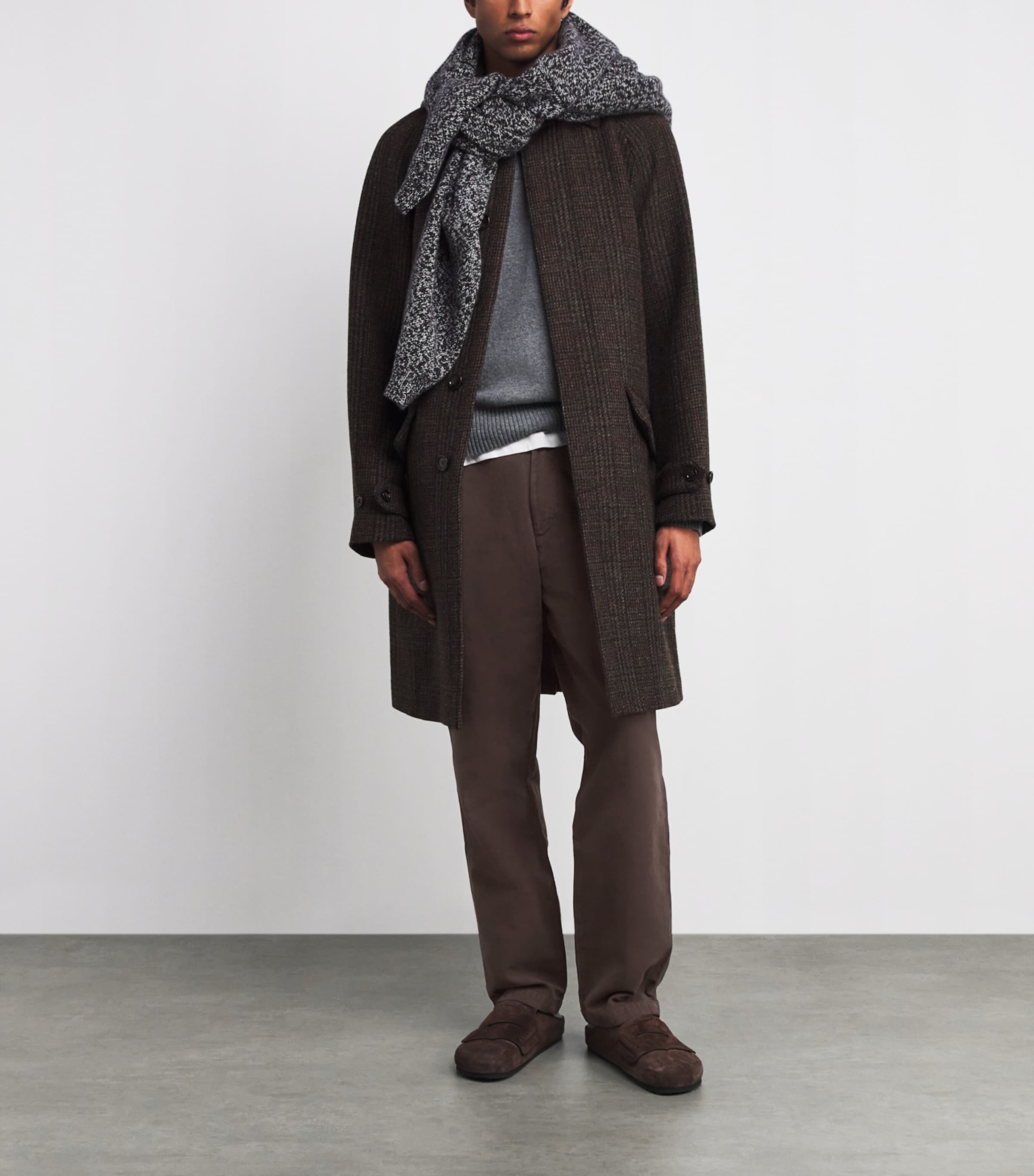 Cotton Flat Front Chinos SANDW Image 2