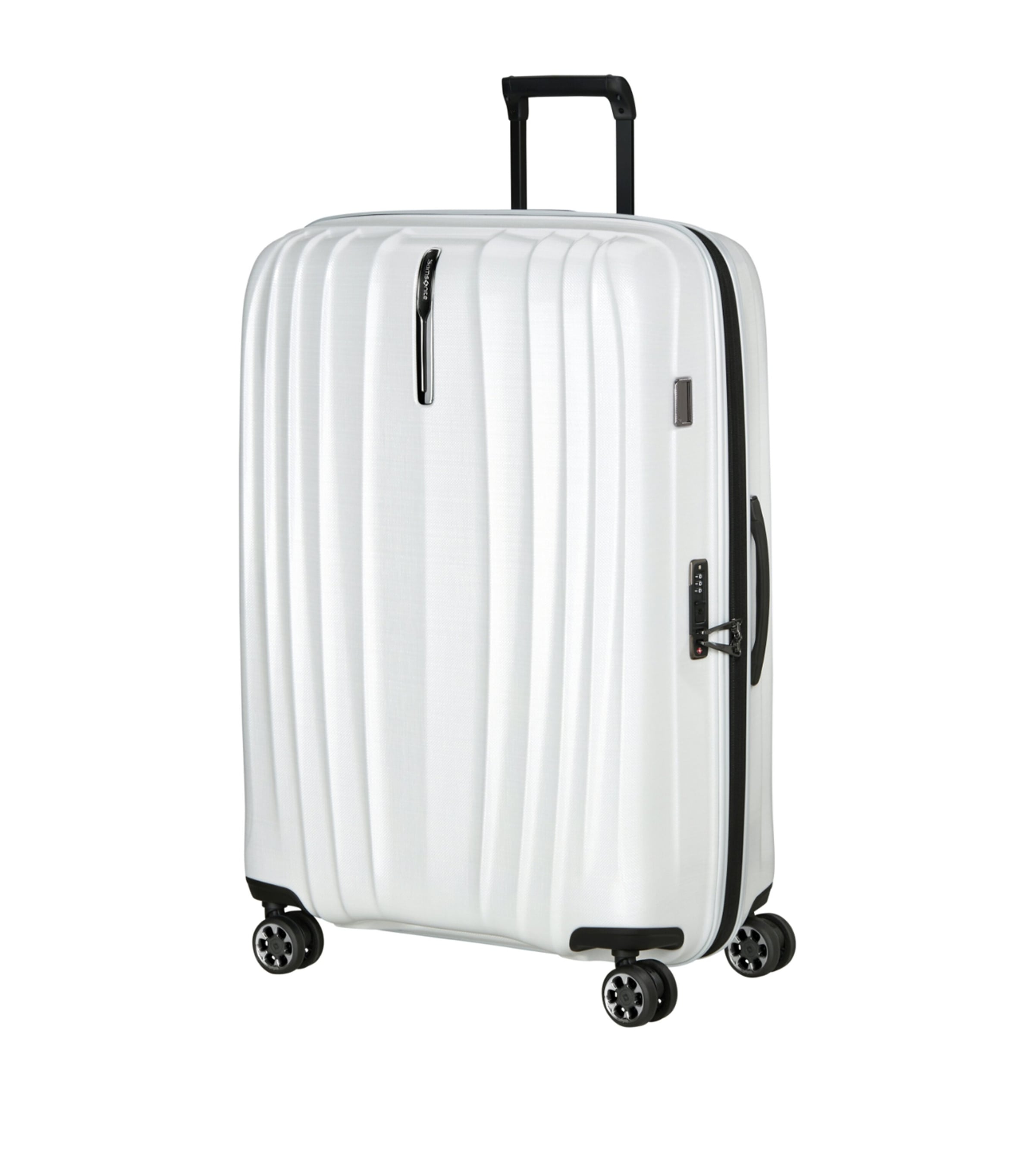 Samsonite Nexis Expandable Spinner Suitcase (82cm) Cotton White Image 2