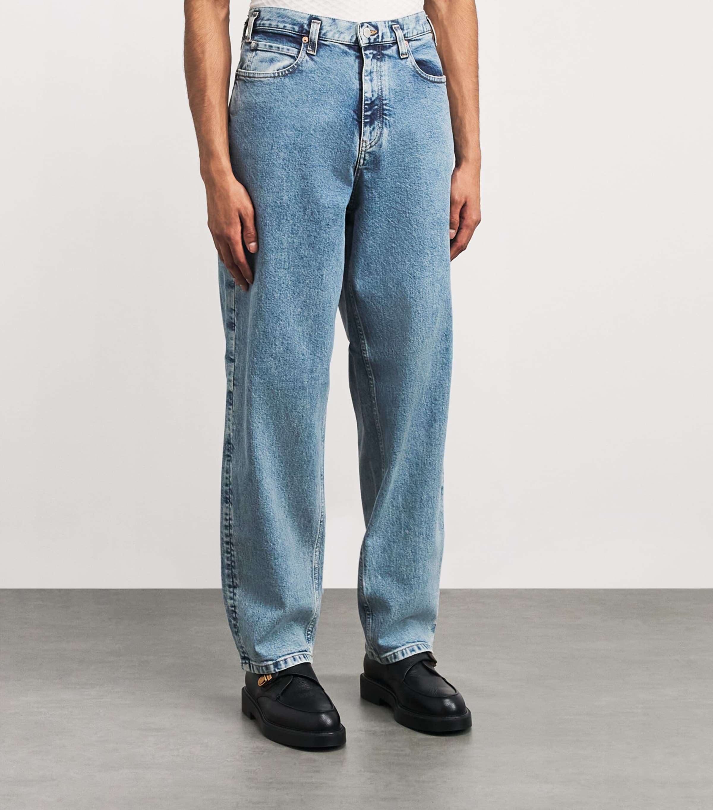 Icon Oval-Leg Jeans MB003 Image 3